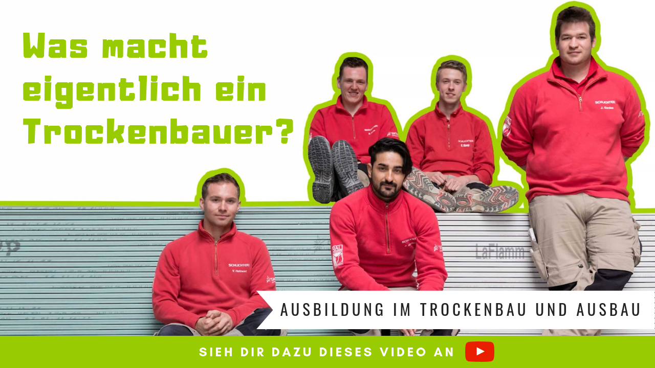 Was macht eigentlich ein Trockenbauer?