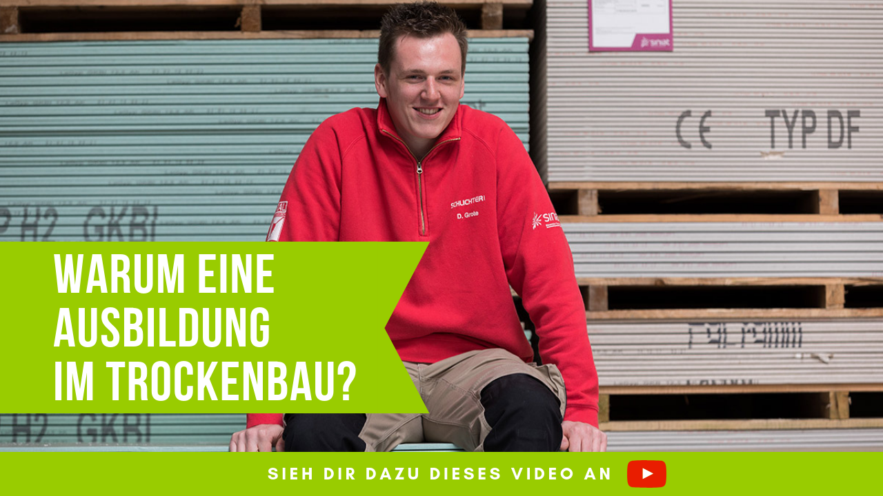 Warum eine Ausbildung im Trockenbau?